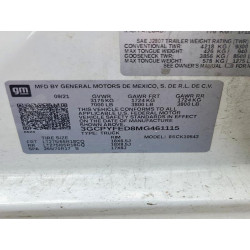 2021 CHEVROLET ALL Models 3GCPYFED8MG461115 60971536