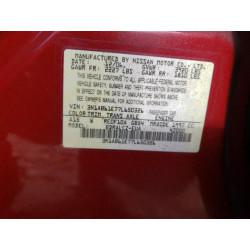 2007 NISSAN SENTRA