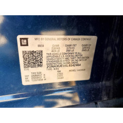 2020 CHEVROLET EQUINOX 2GNAXUEV6L6142464 58413576