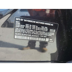 2022 BMW X3 5UX53DP01N9J64501 59077666