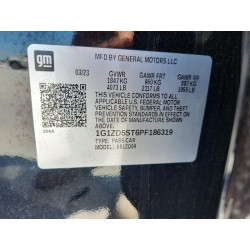 2023 CHEVROLET MALIBU 1G1ZD5ST6PF186319 59257026