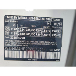2024 MERCEDES-BENZ GLB-CLASS W1N4M4HB2RW373644 61569046