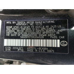 2024 LEXUS ES300 58ADA1C13RU044528 85636075