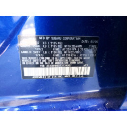 2026 SUBARU CROSSTREK 4S4GUHD65T3734907 63786486
