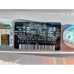 2025 KIA TELLURIDE 5XYP5DGC1SG671469 57195176
