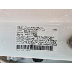 2022 HONDA ACCORD 1HGCV1F31NA001781 57528206
