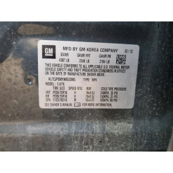 2022 CHEVROLET TRAX KL7CJPSMXNB533985 64493296
