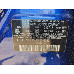 2020 HYUNDAI ACCENT 3KPC24A67LE096559 58381796