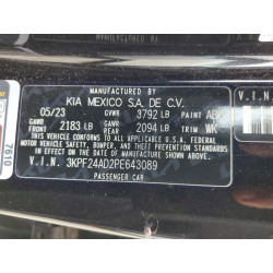 2023 KIA FORTE 3KPF24AD2PE643089 56689436