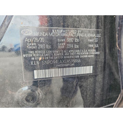 2020 HYUNDAI ELANTRA 5NPD94LAXLH598866 63743776