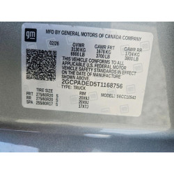 2026 CHEVROLET SILVERADO 2GCPADED5T1168756 65382876
