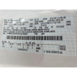 2023 FORD BRONCO 1FMEE5DP2PLB18650 60218936
