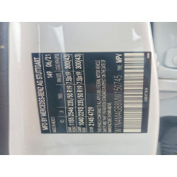 2021 MERCEDES-BENZ GLB-CLASS W1N4M4GB8MW150745 67015566