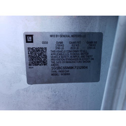 2019 CHEVROLET CRUZE