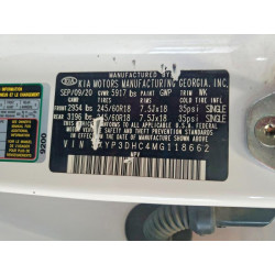 2021 KIA TELLURIDE 5XYP3DHC4MG118662 59577286