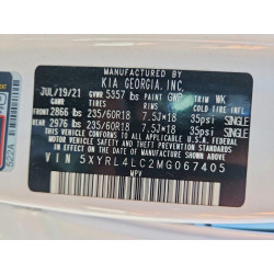 2021 KIA SORENTO 5XYRL4LC2MG067405 68263866