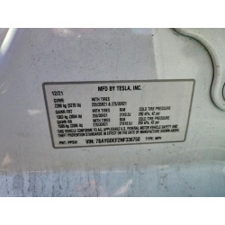 2022 TESLA MODEL Y 7SAYGDEF2NF336750 68876756
