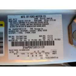 2014 FORD FUSION
