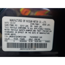 2007 INFINITI G35