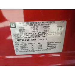 2021 BUICK ENVISION LRBFZNR40MD103919 72696886