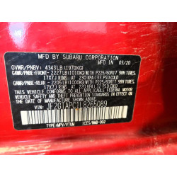 2020 SUBARU CROSSTREK JF2GTAPC1L8265089 68138736