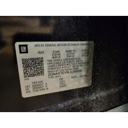 2020 CHEVROLET EQUINOX 2GNAXTEV9L6245226 68852326