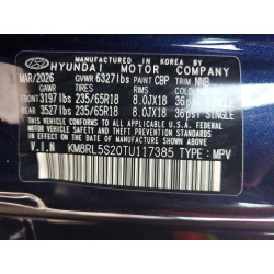 2026 HYUNDAI PALISADE KM8RL5S20TU117385 72225176