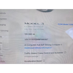 2021 TESLA MODEL 3 5YJ3E1EB4MF988387 68840386
