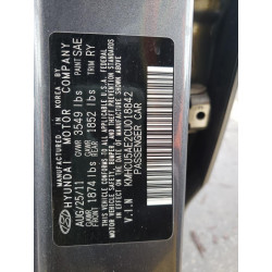 2012 HYUNDAI ACCENT