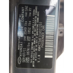 2012 HYUNDAI ACCENT
