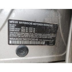 2012 BMW 5 SERIES