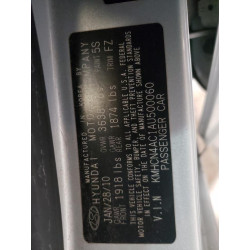 2010 HYUNDAI ACCENT