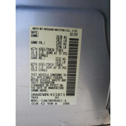 2009 NISSAN FRONTIER