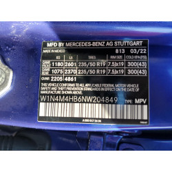 2022 MERCEDES-BENZ GLB-CLASS
