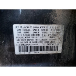 2012 HONDA FIT