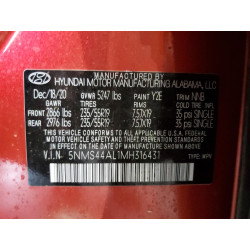 2021 HYUNDAI SANTA FE