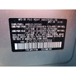 2016 SUBARU FORESTER