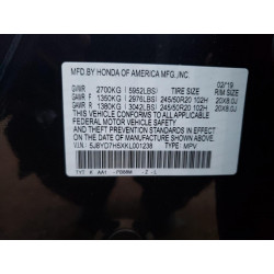 2019 ACURA MDX