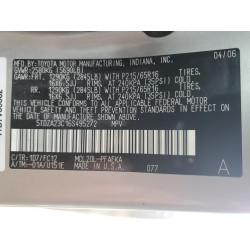 2006 TOYOTA SIENNA