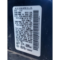 2007 NISSAN MURANO