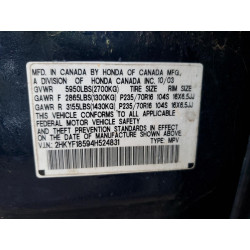 2004 HONDA PILOT