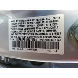 2013 HONDA CIVIC