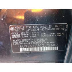 2012 BMW X5