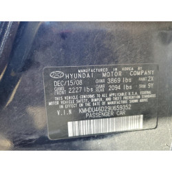 2009 HYUNDAI ELANTRA