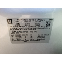 2012 CHEVROLET EQUINOX