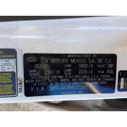 2017 KIA FORTE