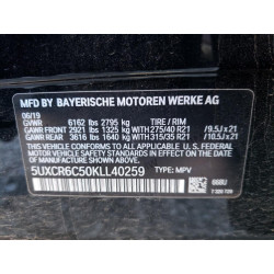 2019 BMW X5