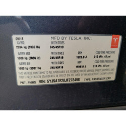 2018 TESLA MODEL S