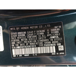 2018 HONDA CLARITY