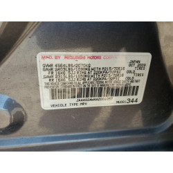 2010 MITSUBISHI OUTLANDER